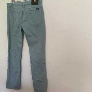 Joes Jeans slim fit & stretchy aqua marine 32x30
